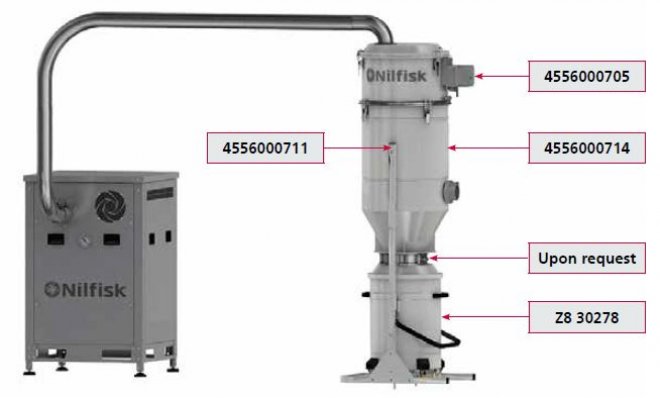 Odkurzacz Separator D560 BIN 